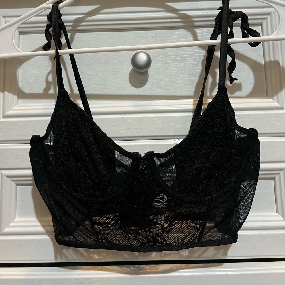 garage corset crop top